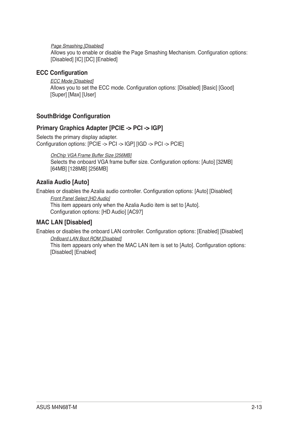 Asus M4N68T-M User Manual | Page 51 / 62