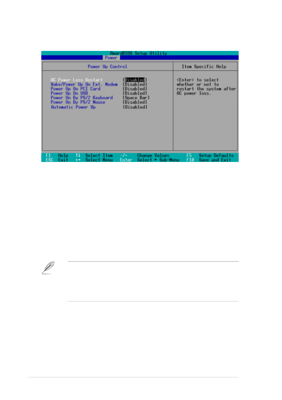 1 power up control | Asus P4B-MX User Manual | Page 80 / 112