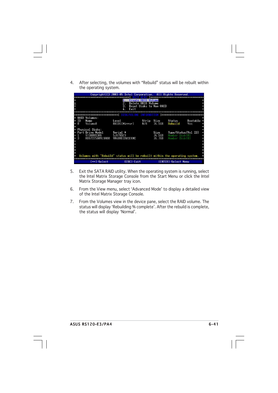 Asus 1U Rackmount Barebone Server RS120-E3 (PA4) User Manual | Page 147 / 172