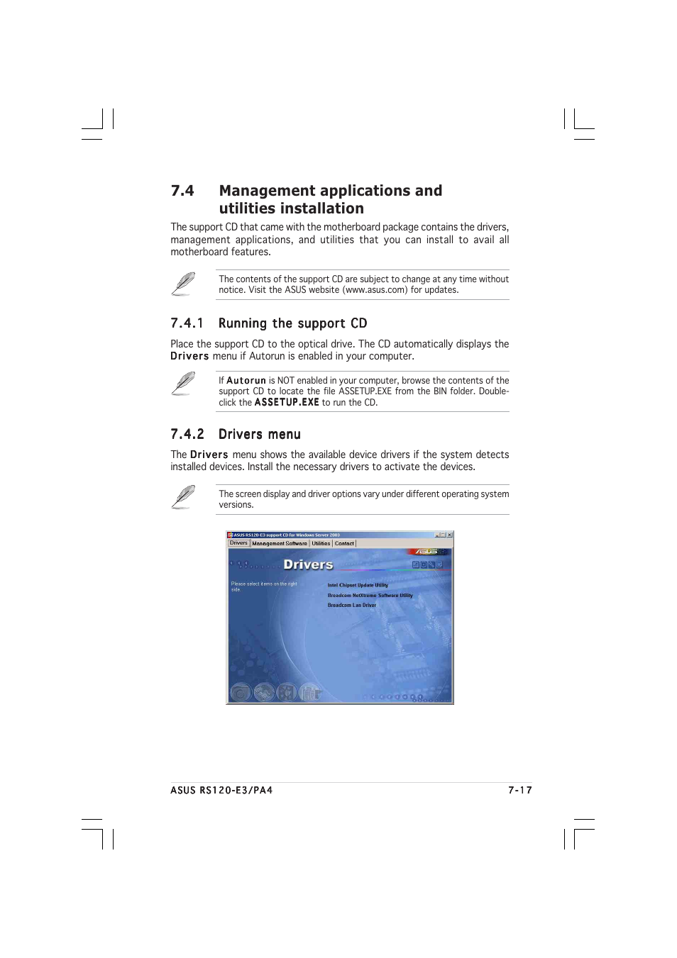 Asus 1U Rackmount Barebone Server RS120-E3 (PA4) User Manual | Page 165 / 172