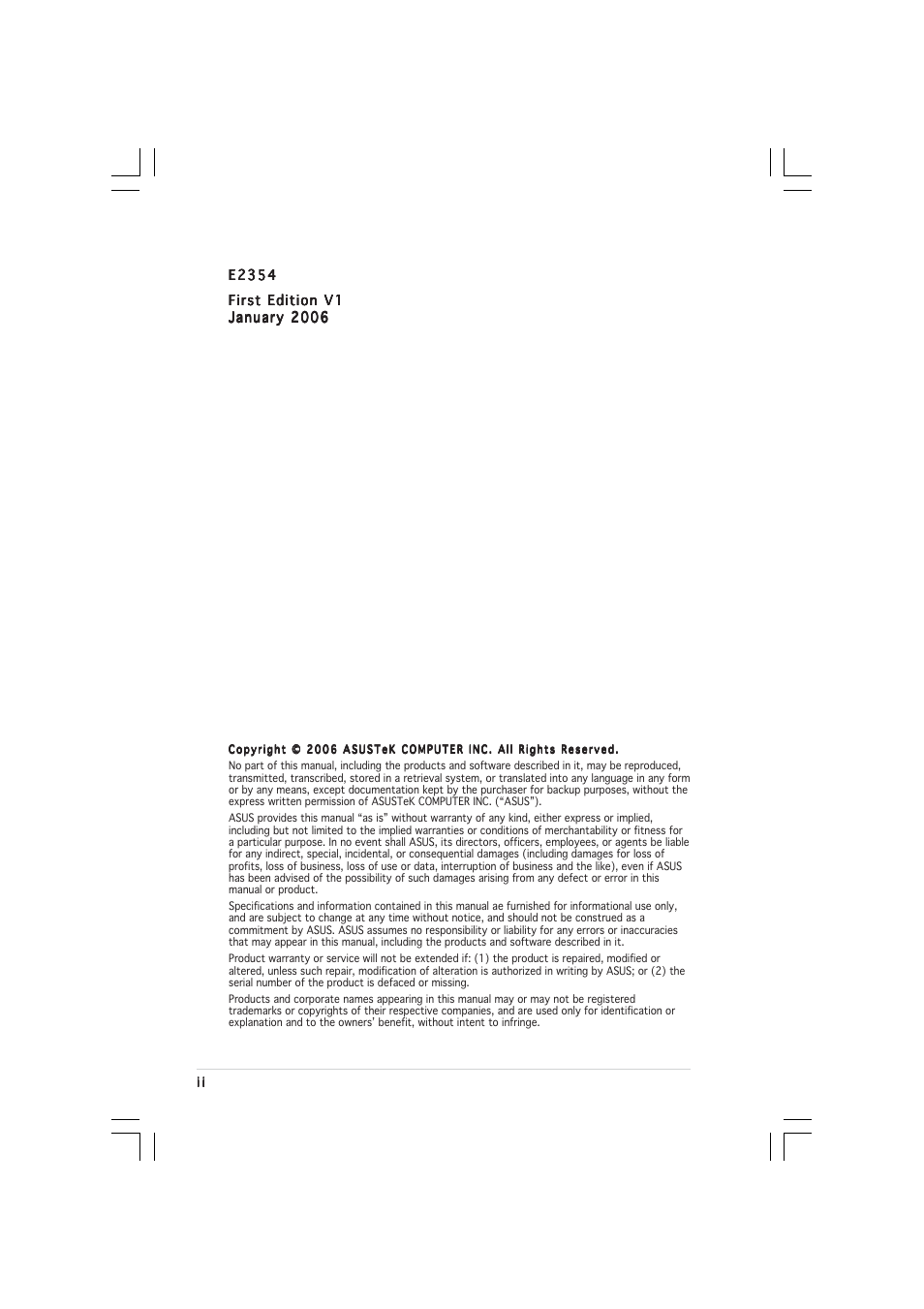 Asus 1U Rackmount Barebone Server RS120-E3 (PA4) User Manual | Page 2 / 172