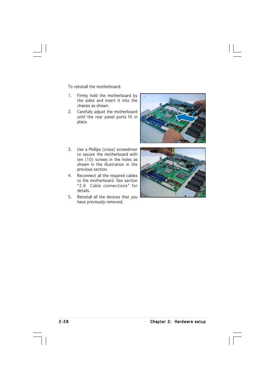 Asus 1U Rackmount Barebone Server RS120-E3 (PA4) User Manual | Page 44 / 172