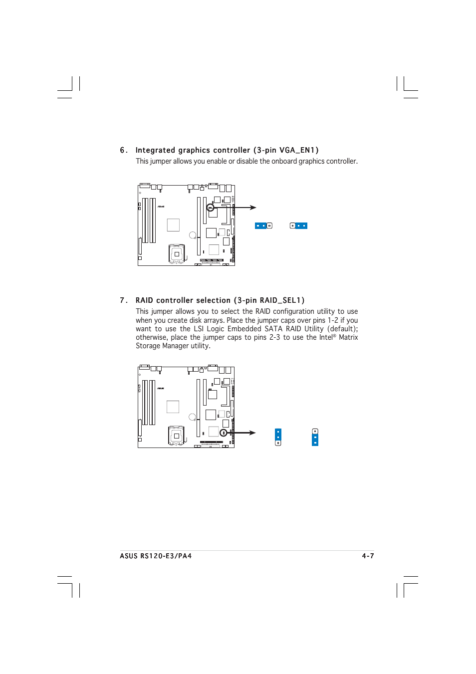 Asus 1U Rackmount Barebone Server RS120-E3 (PA4) User Manual | Page 55 / 172