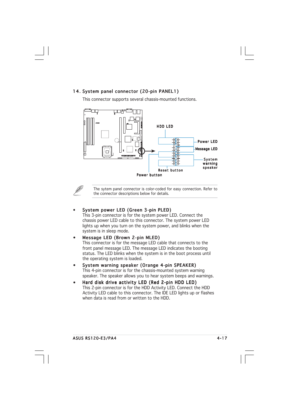 Asus 1U Rackmount Barebone Server RS120-E3 (PA4) User Manual | Page 65 / 172