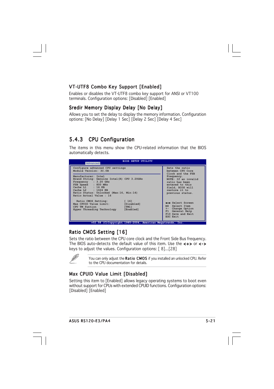 Asus 1U Rackmount Barebone Server RS120-E3 (PA4) User Manual | Page 87 / 172