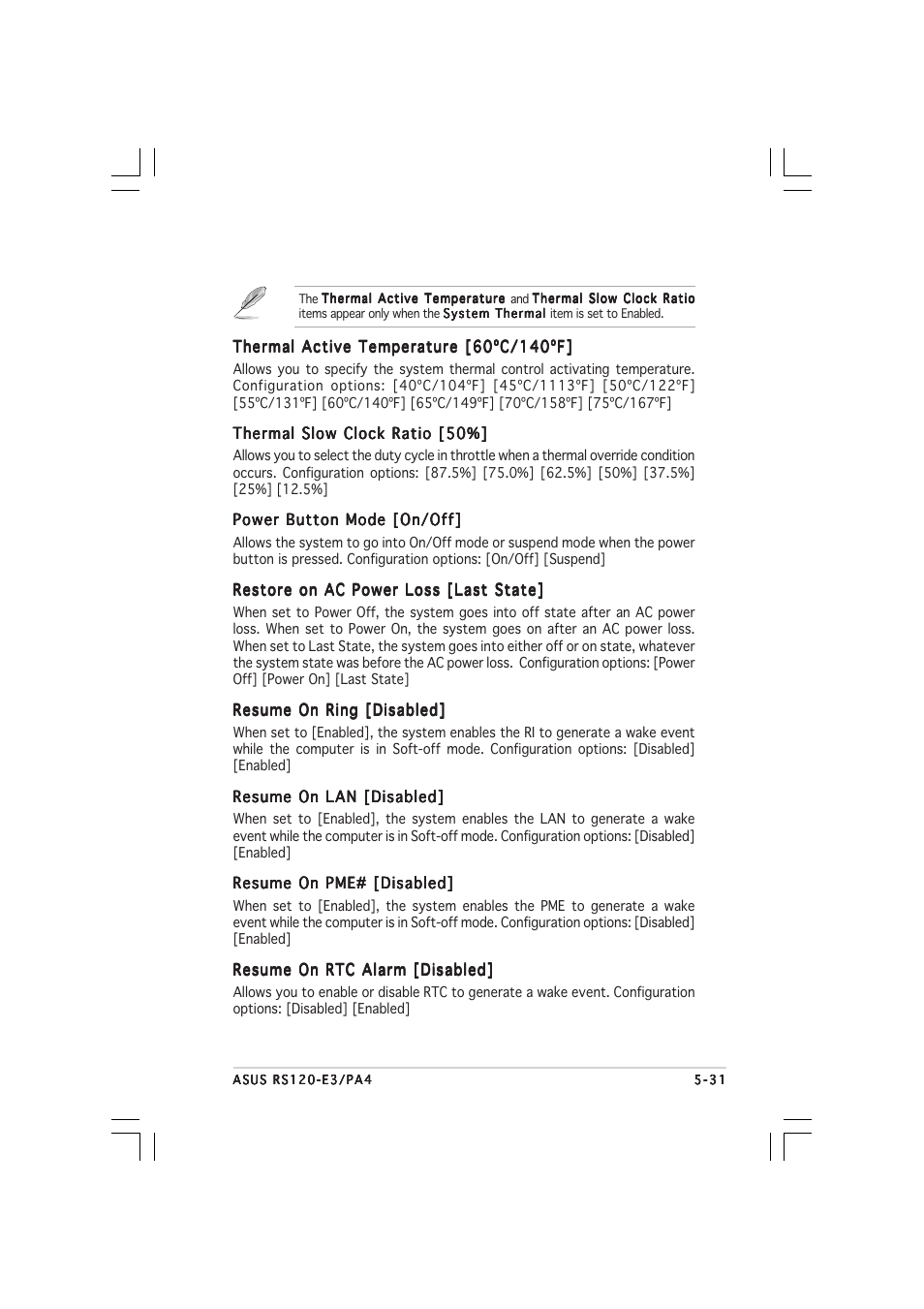 Asus 1U Rackmount Barebone Server RS120-E3 (PA4) User Manual | Page 97 / 172