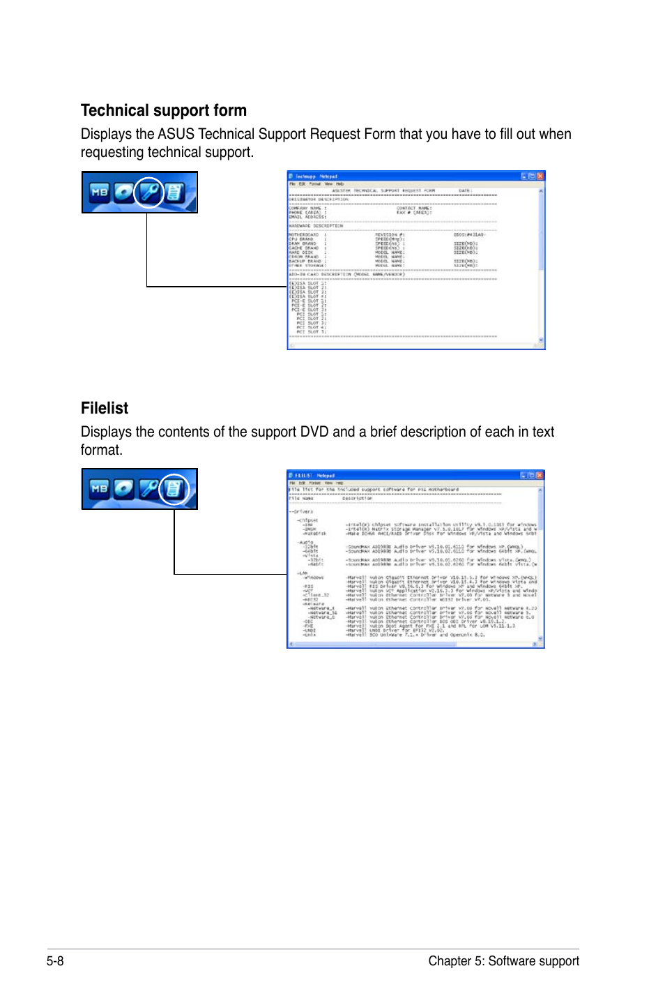 Asus P5E User Manual | Page 116 / 176