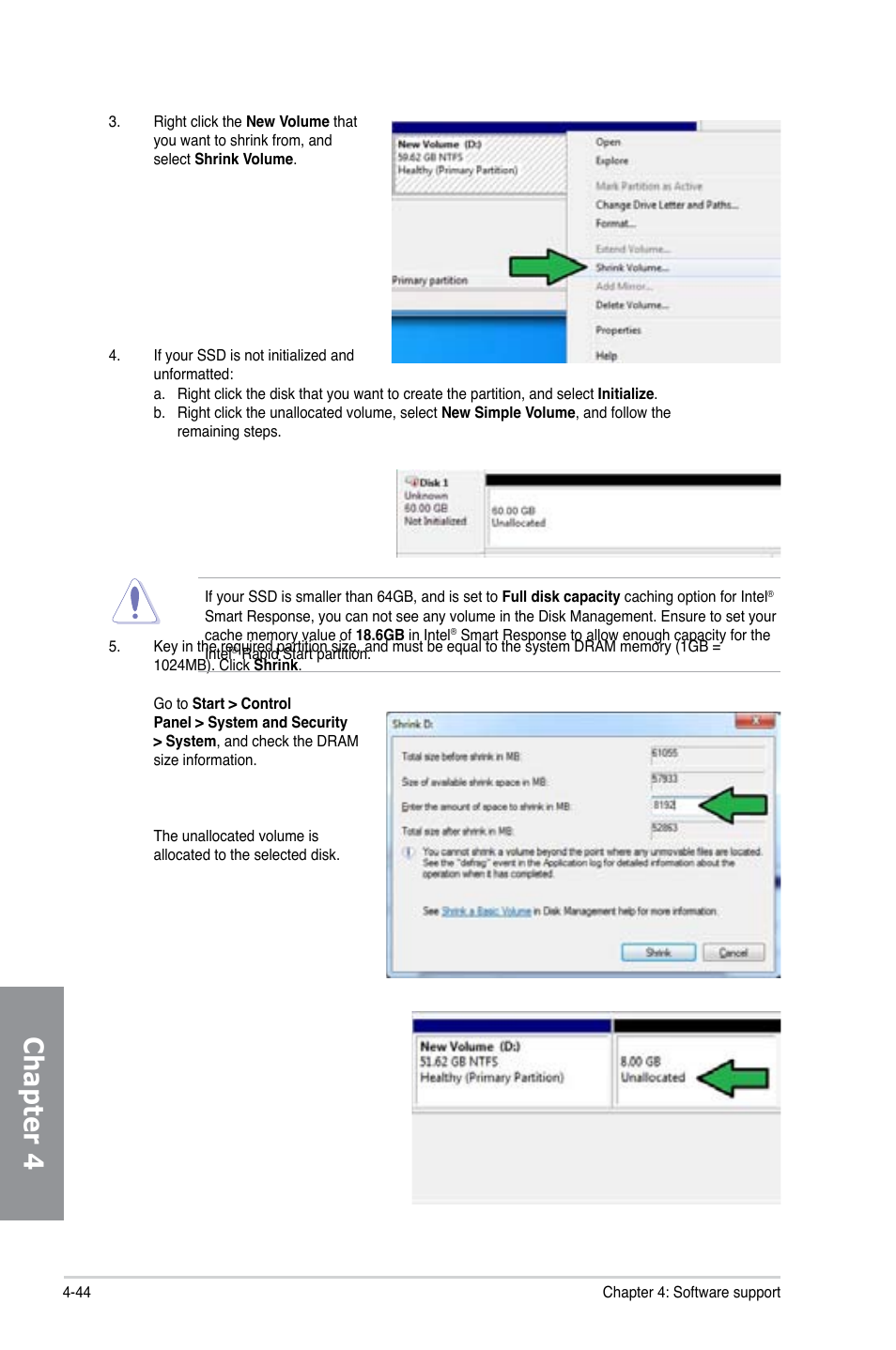 Chapter 4 | Asus DELUXE P8Z77-I User Manual | Page 150 / 180