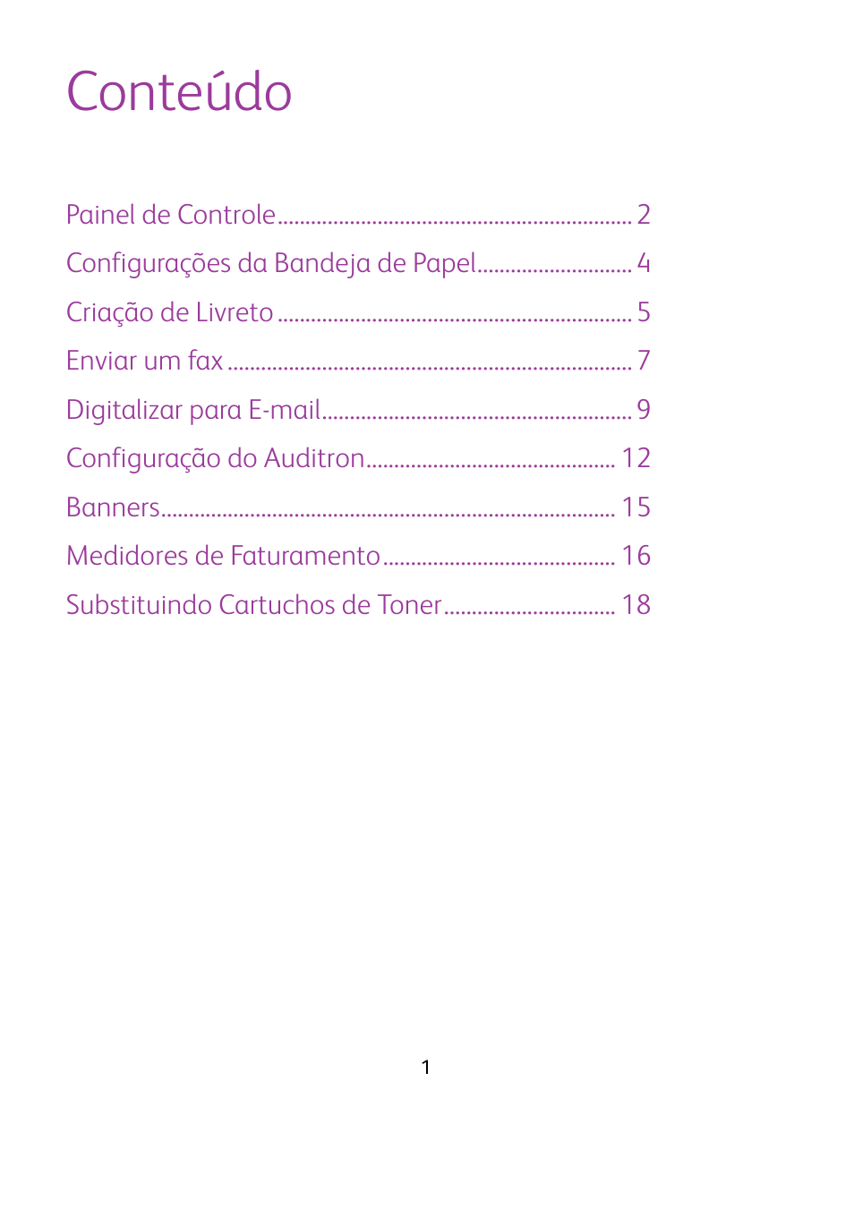 Conteúdo | Xerox WorkCentre 7425-7428-7435 avec built-in controller-12224 User Manual | Page 66 / 88