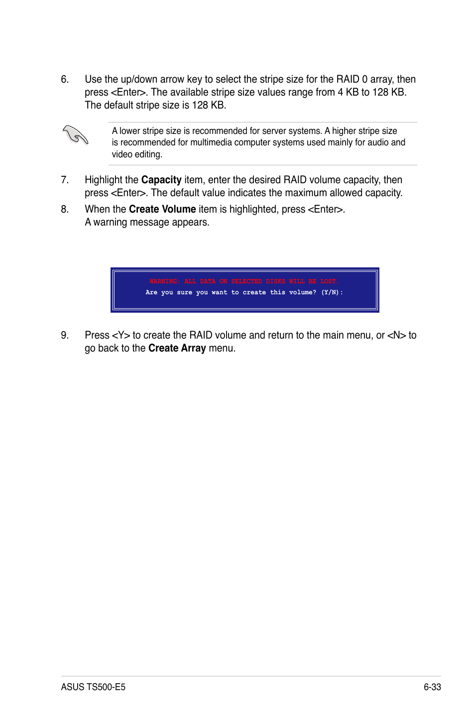 Asus Pedestal/5U Rackmount Server TS500-E5 User Manual | Page 137 / 164