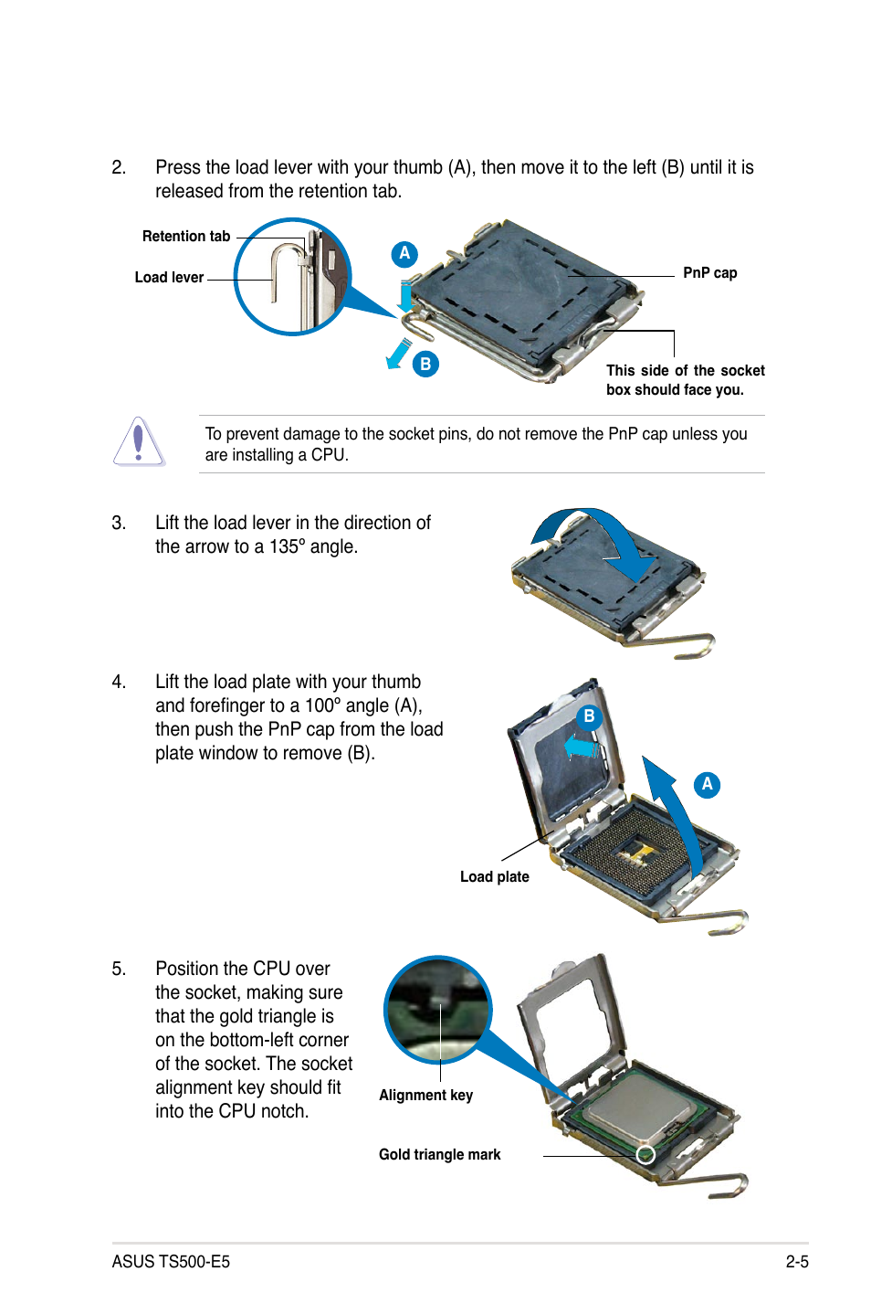 Asus Pedestal/5U Rackmount Server TS500-E5 User Manual | Page 25 / 164