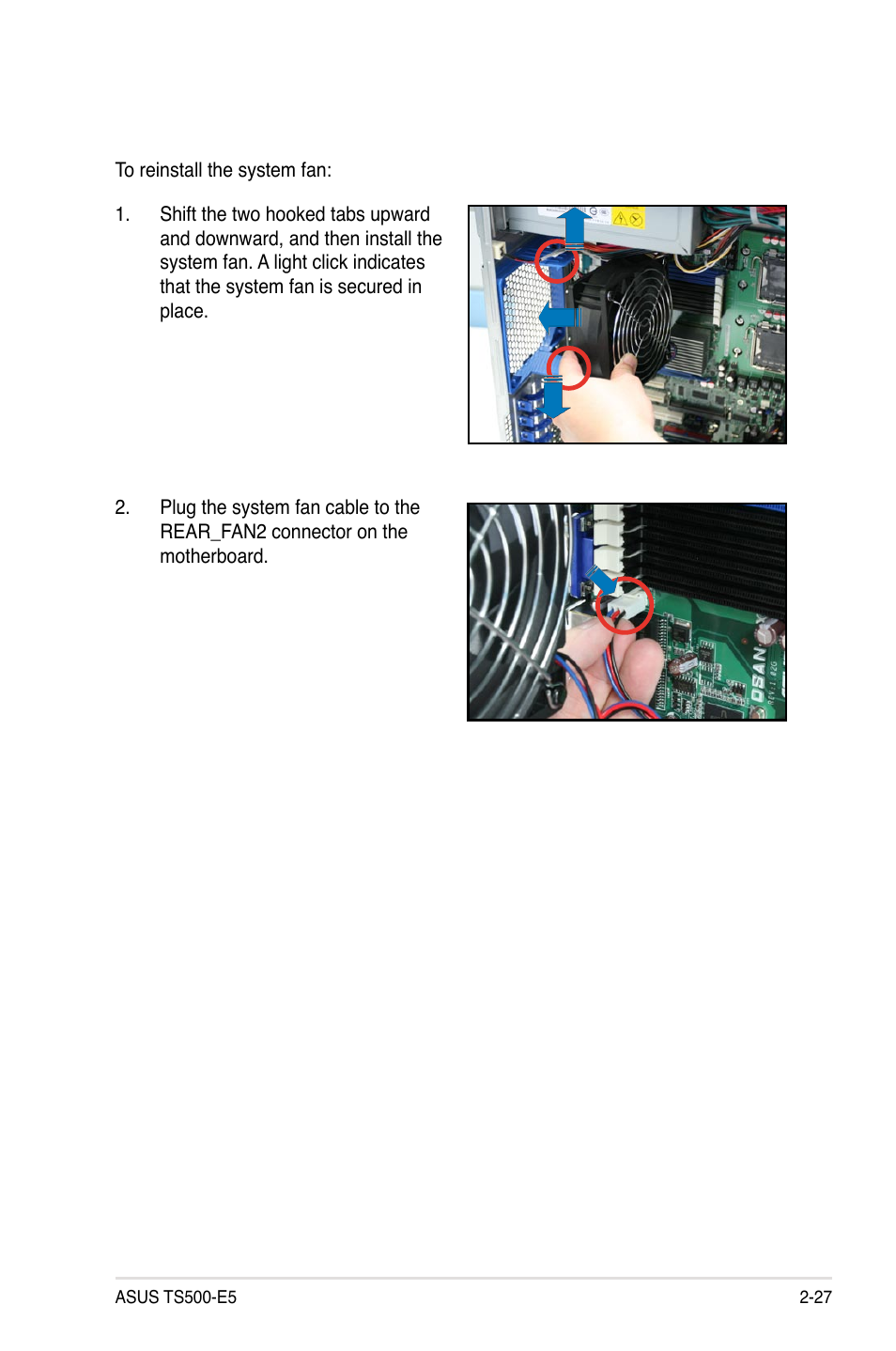 Asus Pedestal/5U Rackmount Server TS500-E5 User Manual | Page 47 / 164