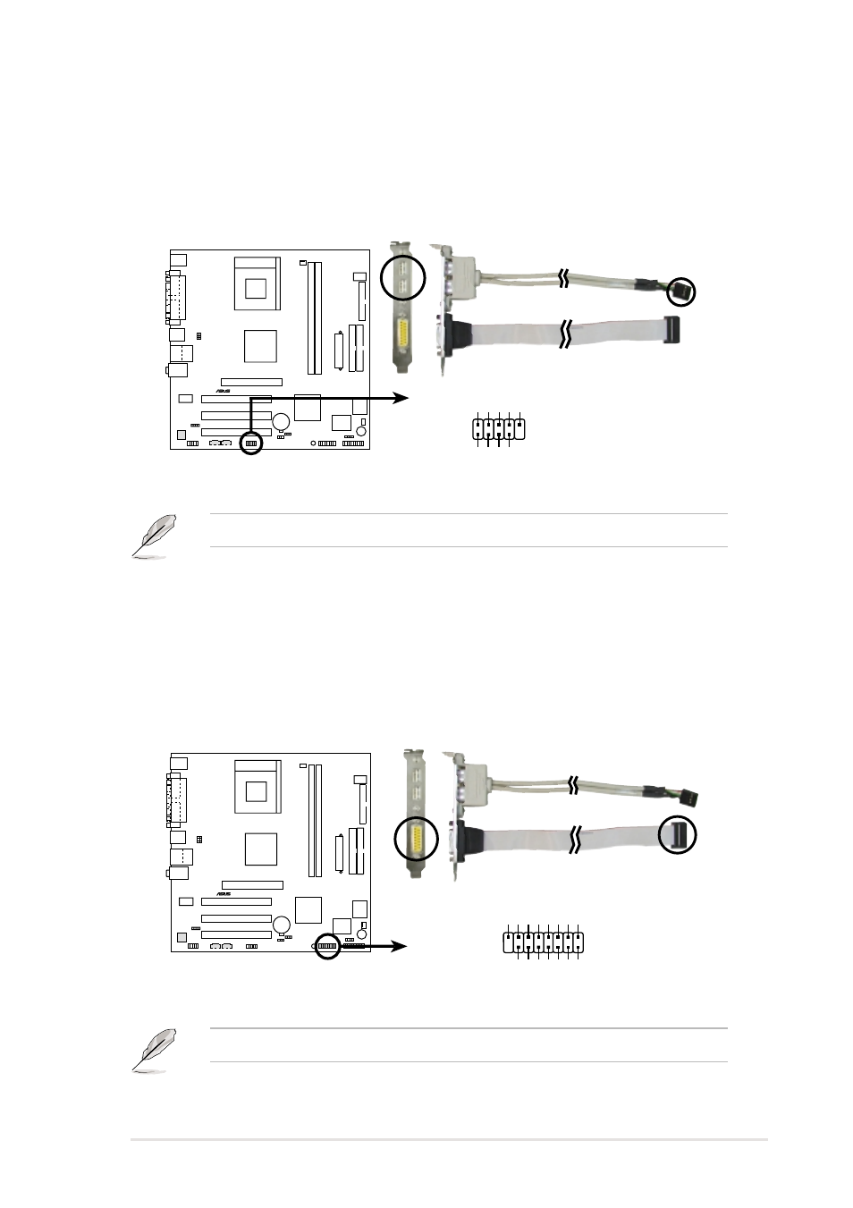 A7v8x-mx se game connector game, The usb/game module is purchased separately | Asus A7V8X-MXSE User Manual | Page 27 / 64