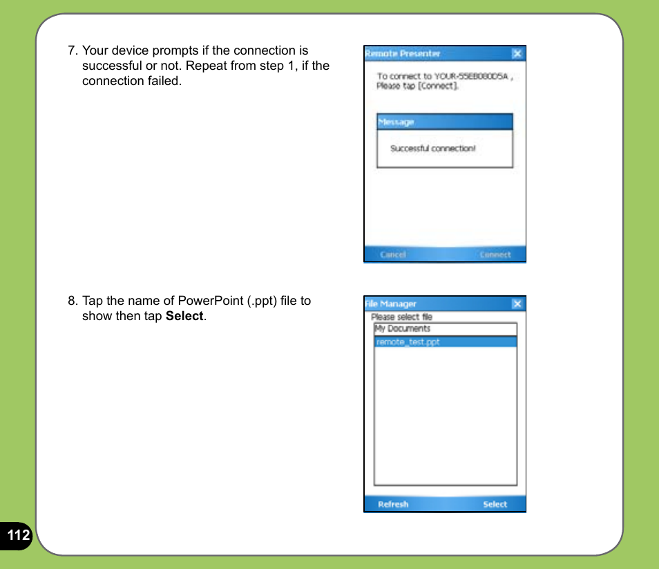 Asus P535 User Manual | Page 112 / 132