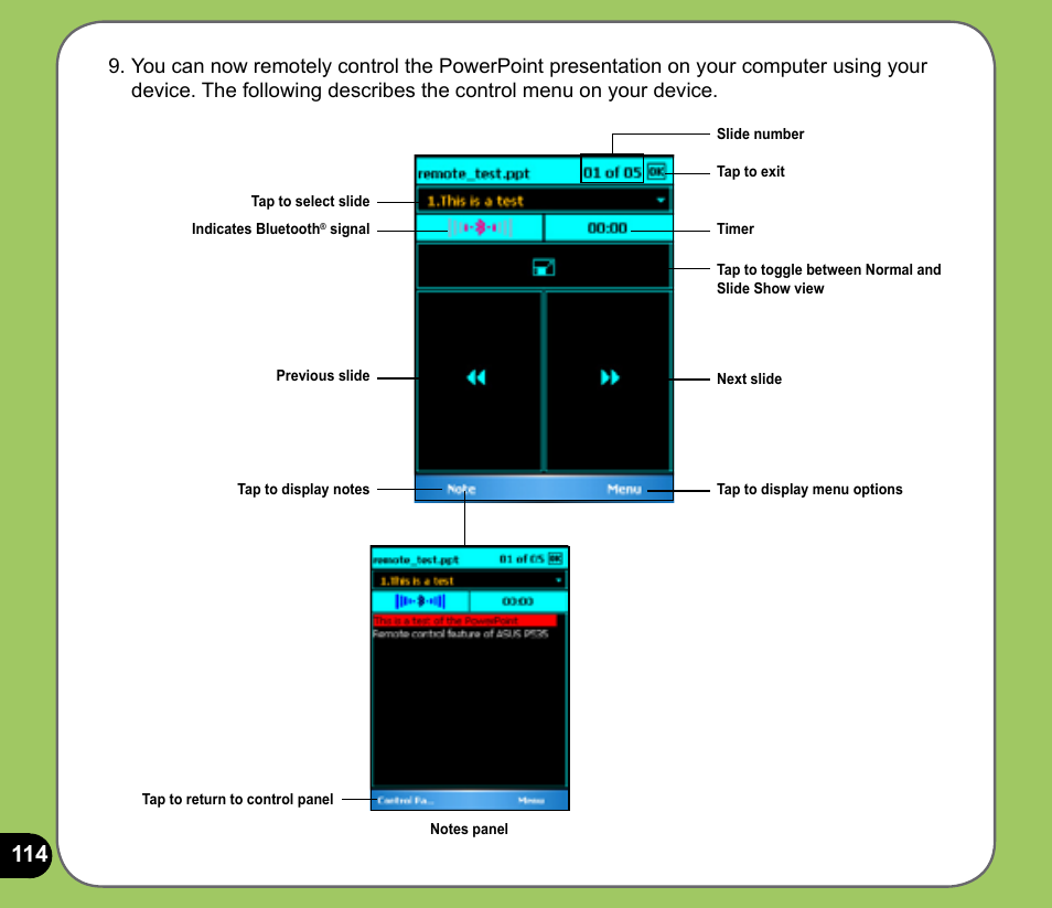 Asus P535 User Manual | Page 114 / 132