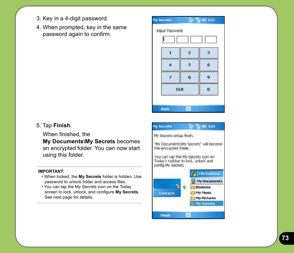 Asus P535 User Manual | Page 73 / 132