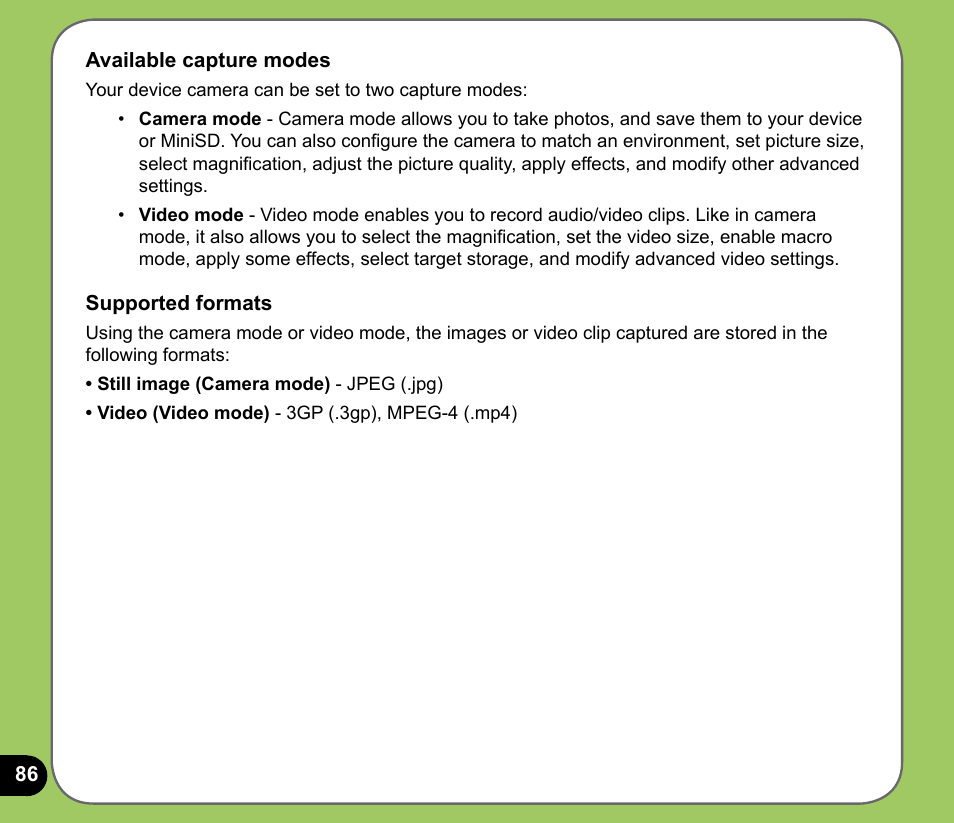 Asus P535 User Manual | Page 86 / 132