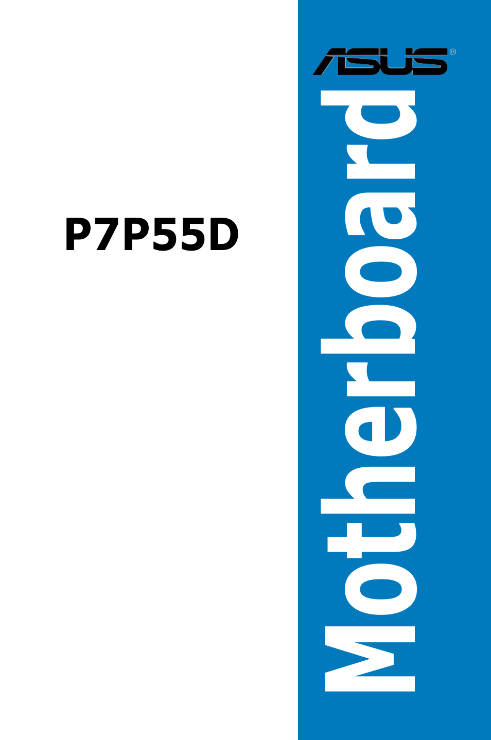 Asus Motherboard P7P55D User Manual | 122 pages