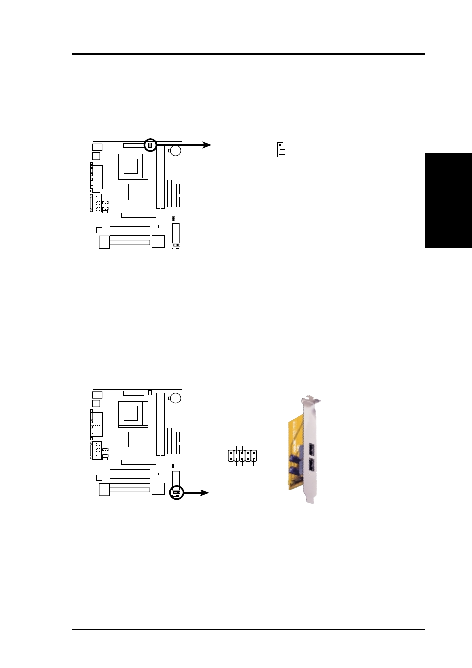 Hardware setup, Asus cuv4x-cme user’s manual 9 | Asus CUV4X-CME User Manual | Page 9 / 16