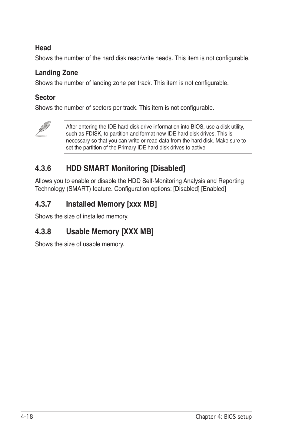 6 hdd smart monitoring [disabled | Asus M2N-SLI User Manual | Page 82 / 166