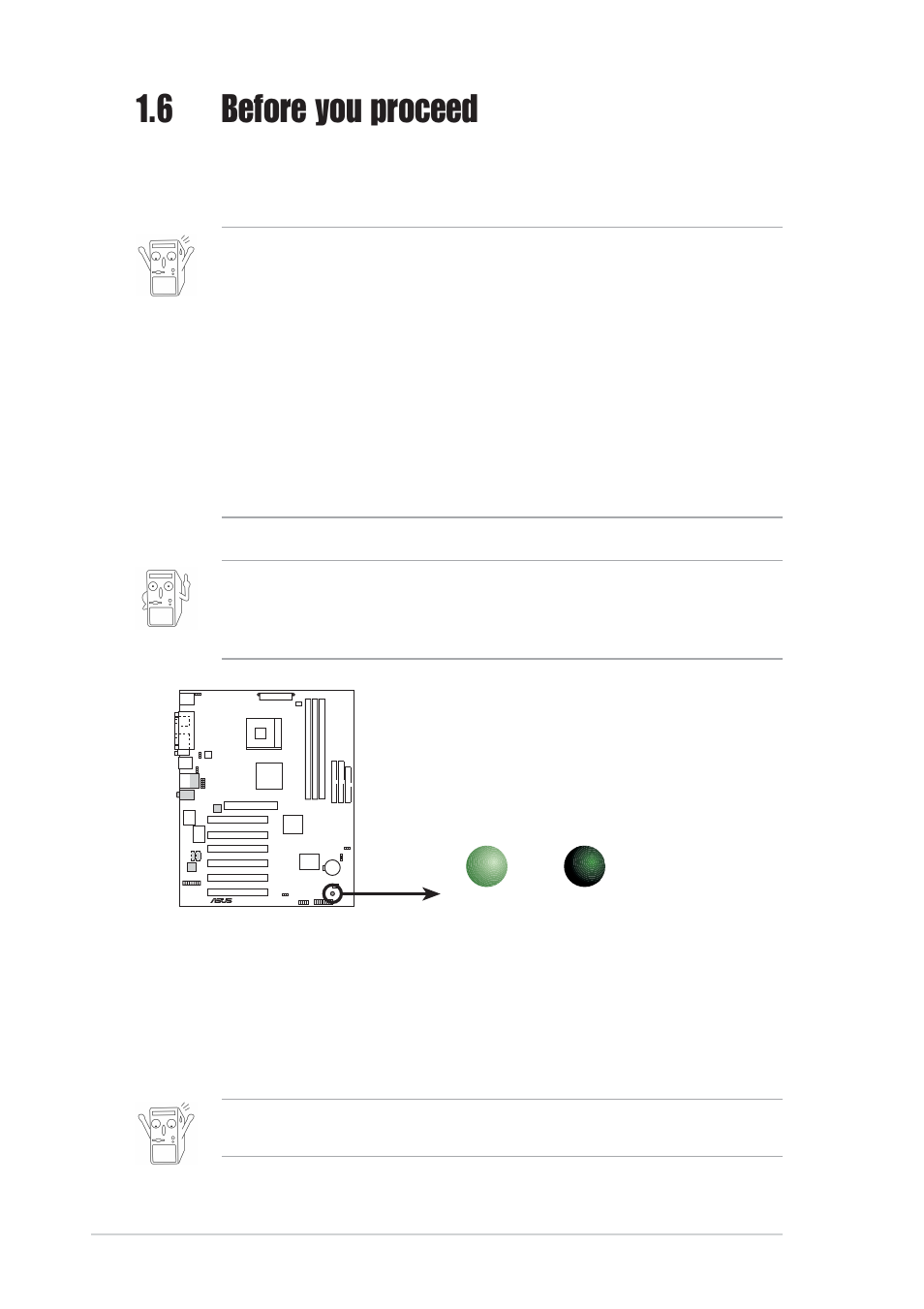 6 before you proceed, 8 chapter 1: product introduction | Asus P4S8X-X User Manual | Page 18 / 64