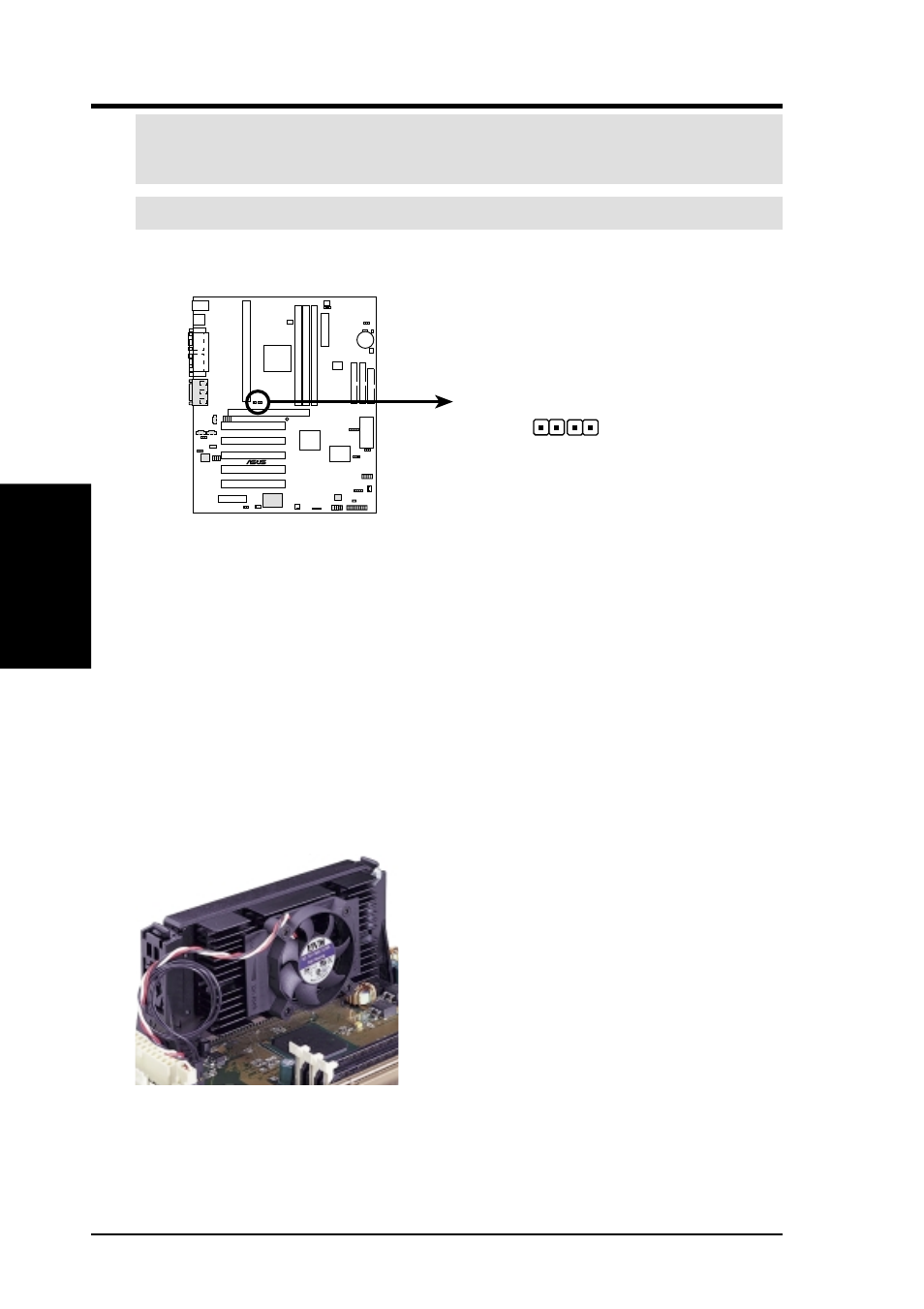 Hardware setup, 7 recommended heatsinks for slot a processors, 30 asus k7v user’s manual | Cpu 3. h/w setup | Asus K7V User Manual | Page 30 / 110