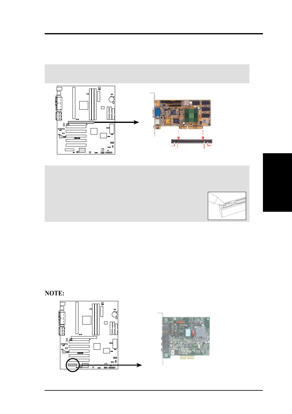 Hardware setup, 3 accelerated graphics port pro (agp pro), 4 audio modem riser (amr) slot | Asus k7v user’s manual 33, Expansion cards 3. h/w setup | Asus K7V User Manual | Page 33 / 110