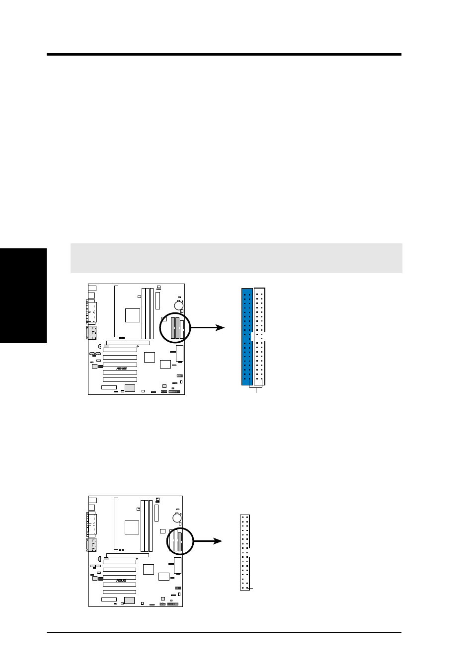 Hardware setup, 38 asus k7v user’s manual connectors 3. h/w setup, Primary ide connector secondary ide connector | Asus K7V User Manual | Page 38 / 110