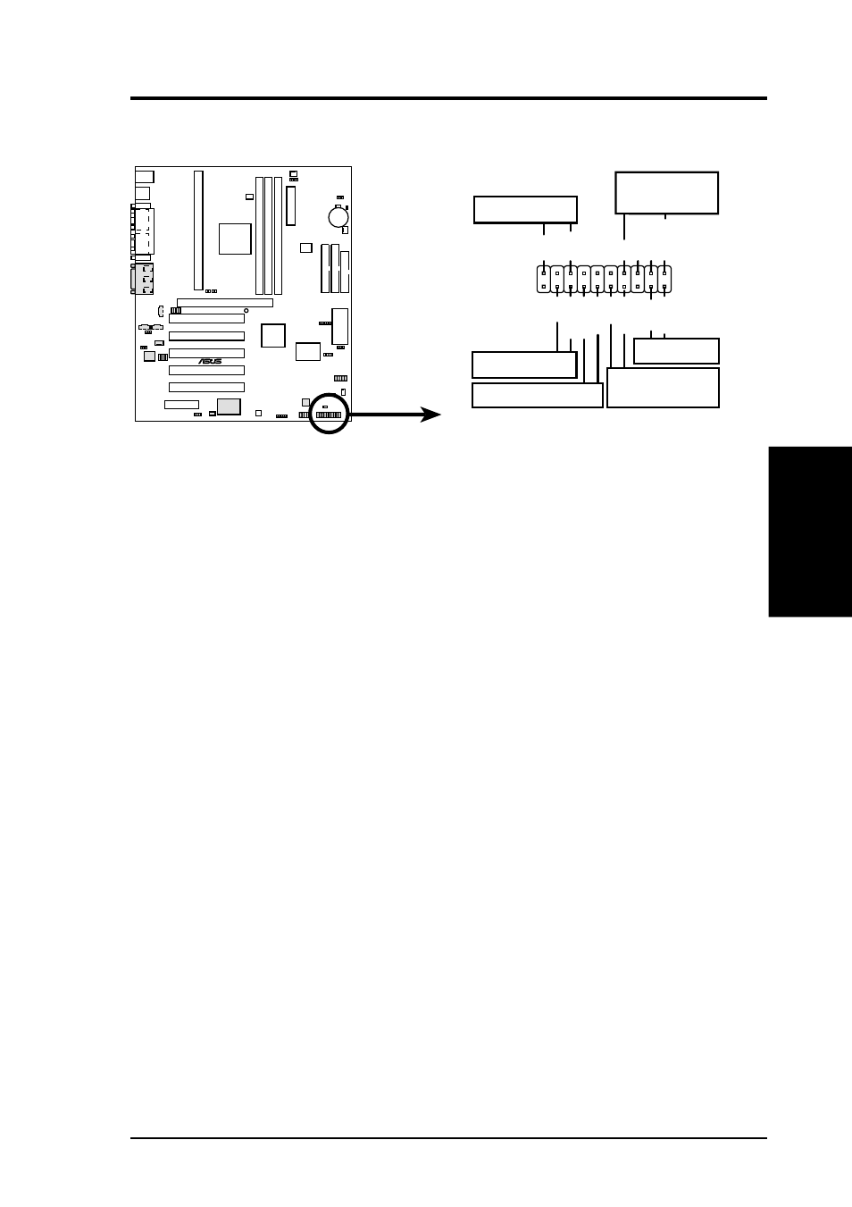 Hardware setup, Asus k7v user’s manual 45, Connectors 3. h/w setup | K7v system panel connectors, The following is for items 22–27 (next page), Requires an atx power supply, Speaker connector power led, Reset sw smi lead message led, Atx power switch | Asus K7V User Manual | Page 45 / 110