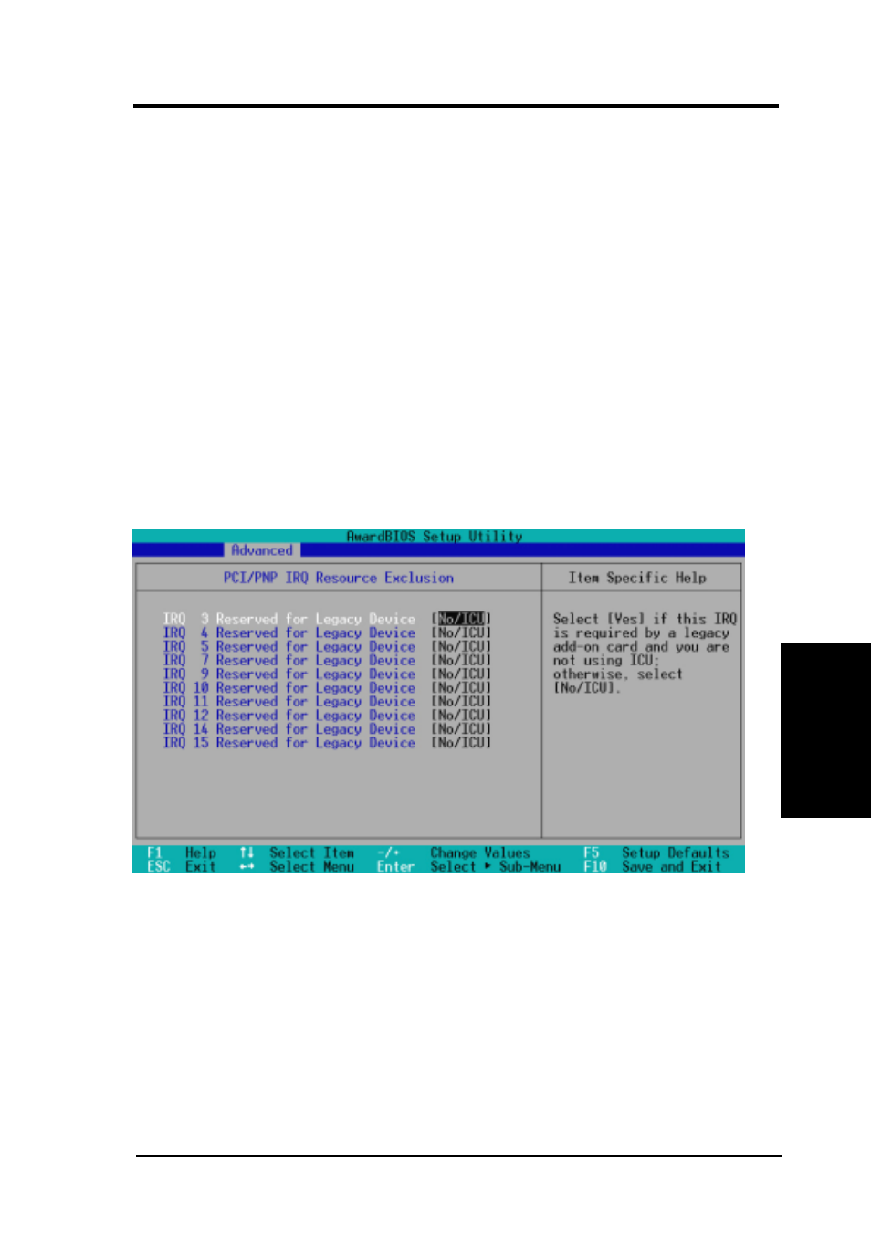 Bios setup | Asus K7V User Manual | Page 71 / 110