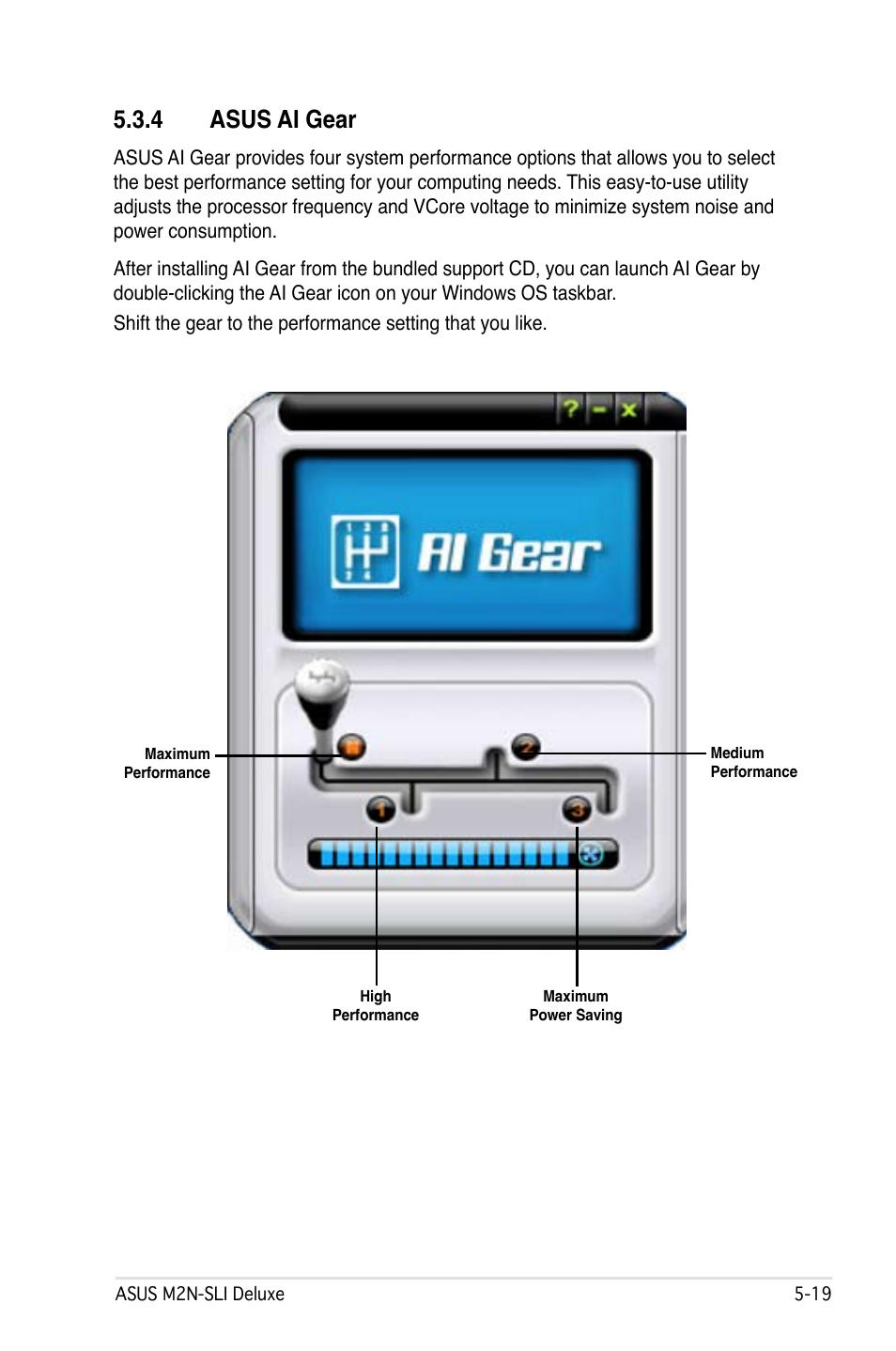 4 asus ai gear | Asus M2N32-SLI User Manual | Page 135 / 170