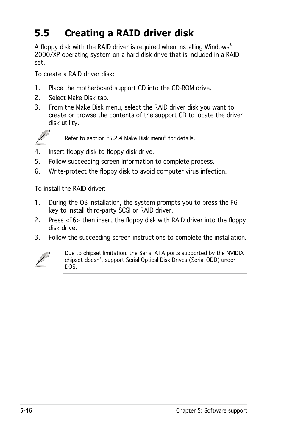 5 creating a raid driver disk | Asus M2N32-SLI User Manual | Page 162 / 170