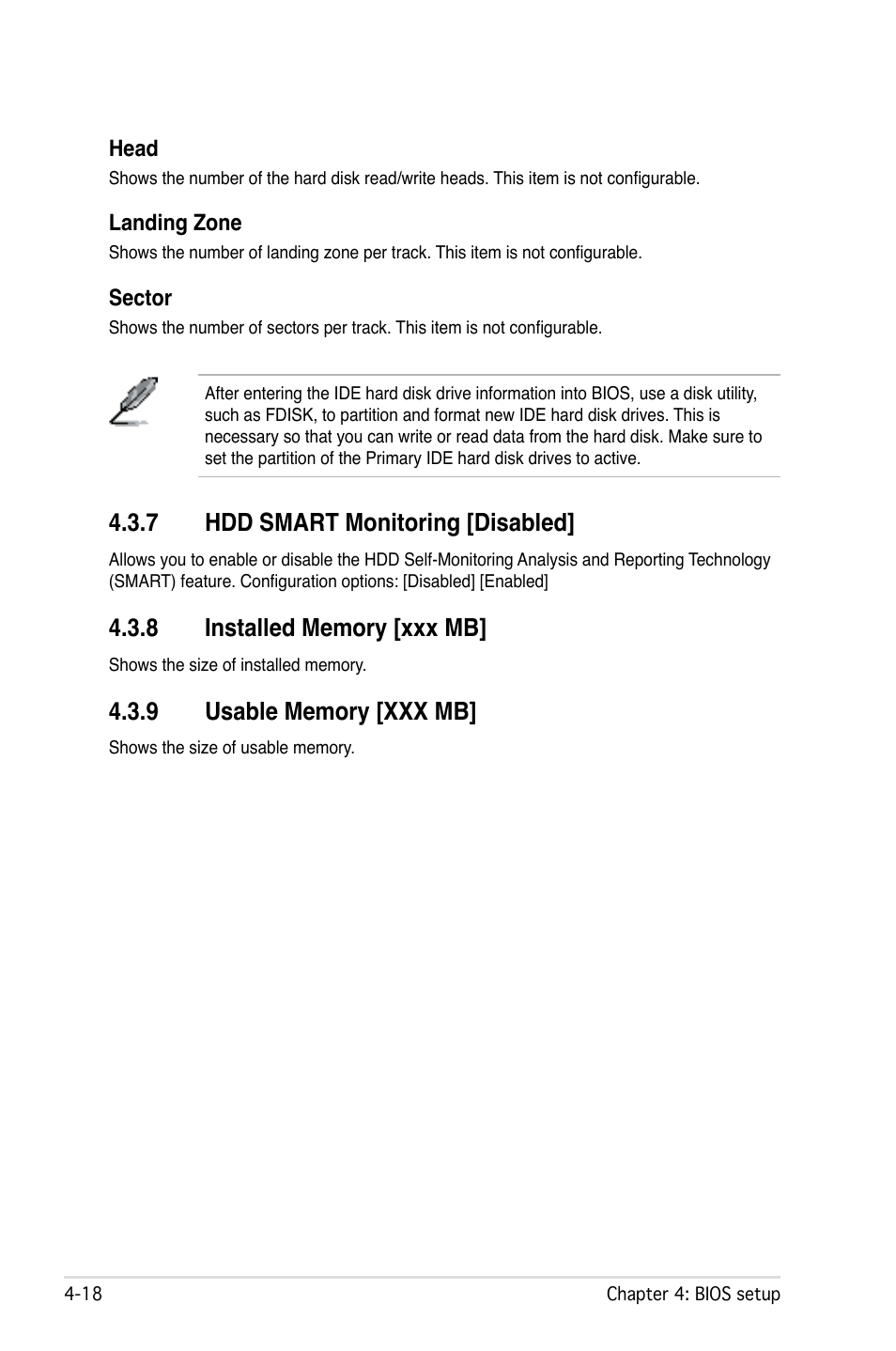 7 hdd smart monitoring [disabled | Asus M2N32-SLI User Manual | Page 84 / 170