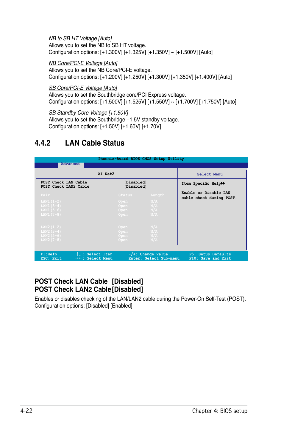 2 lan cable status | Asus M2N32-SLI User Manual | Page 88 / 170