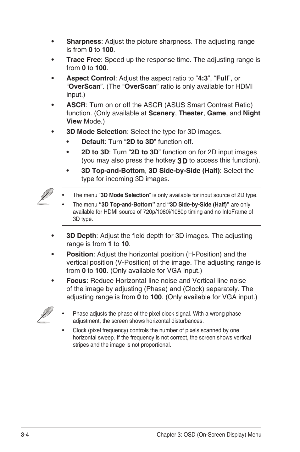 Asus LCD Monitor VG27AH User Manual | Page 18 / 26