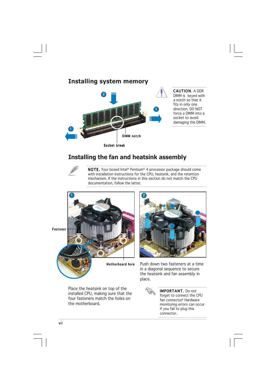 Asus Barebone Vintage-PH1 User Manual | Page 6 / 8