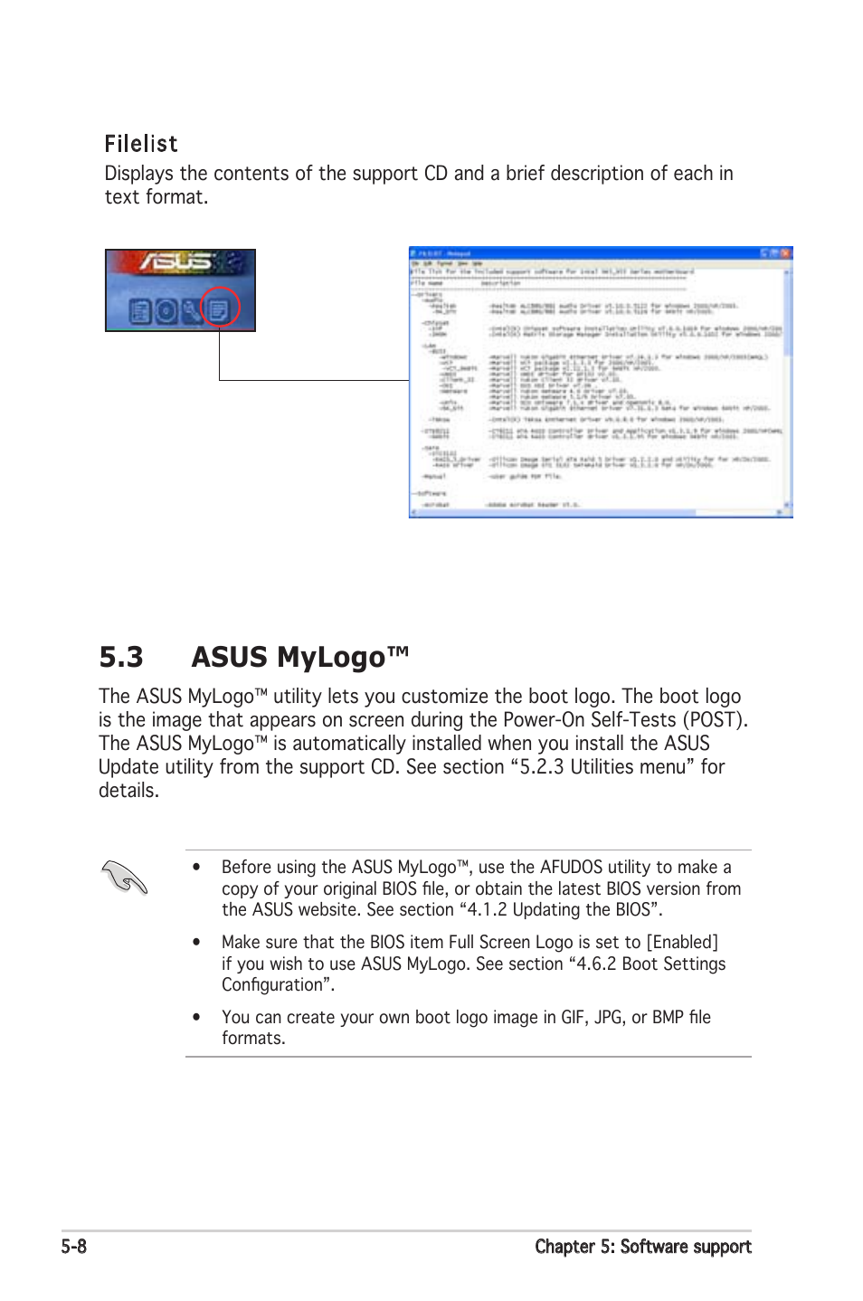 3 asus mylogo | Asus Motherboard P5PL2 User Manual | Page 108 / 116