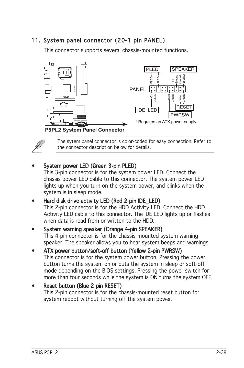 Asus Motherboard P5PL2 User Manual | Page 49 / 116