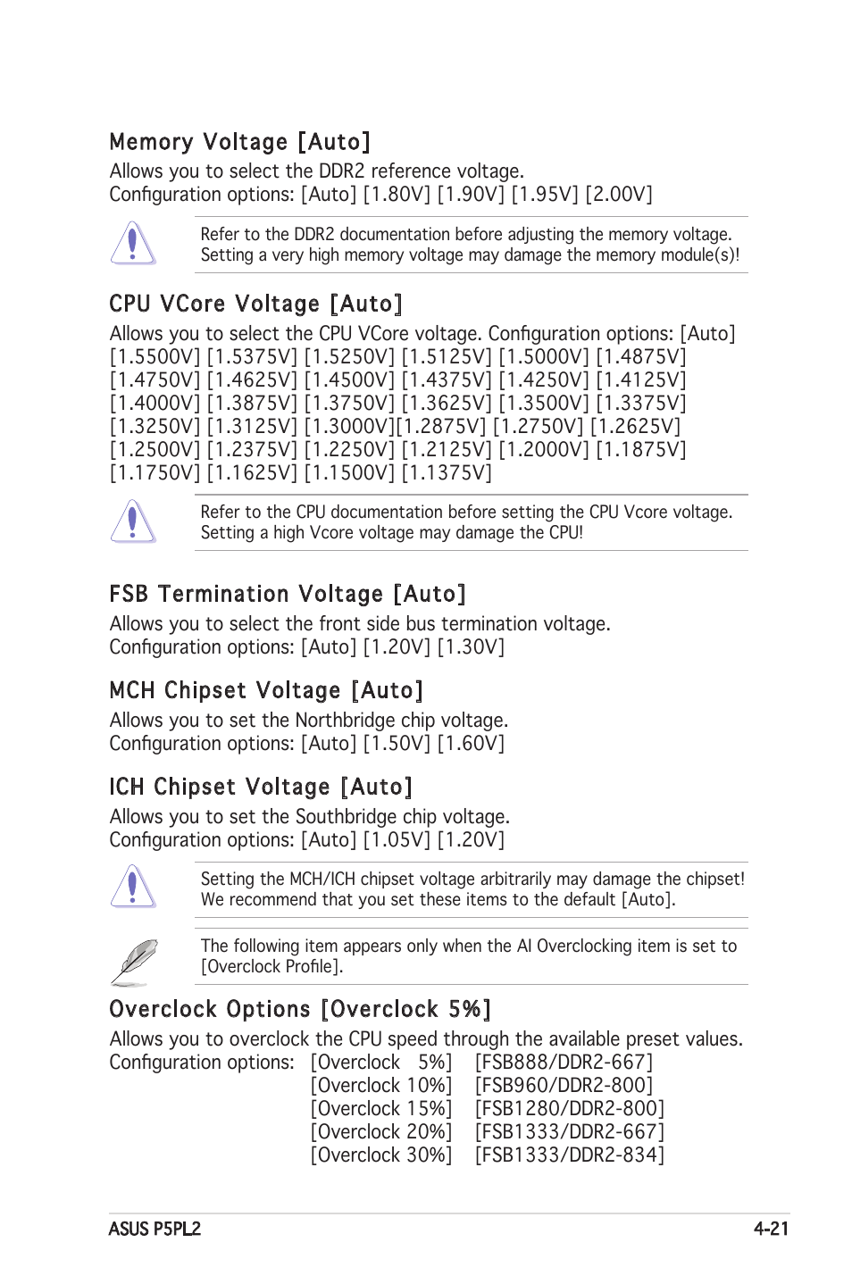 Asus Motherboard P5PL2 User Manual | Page 77 / 116