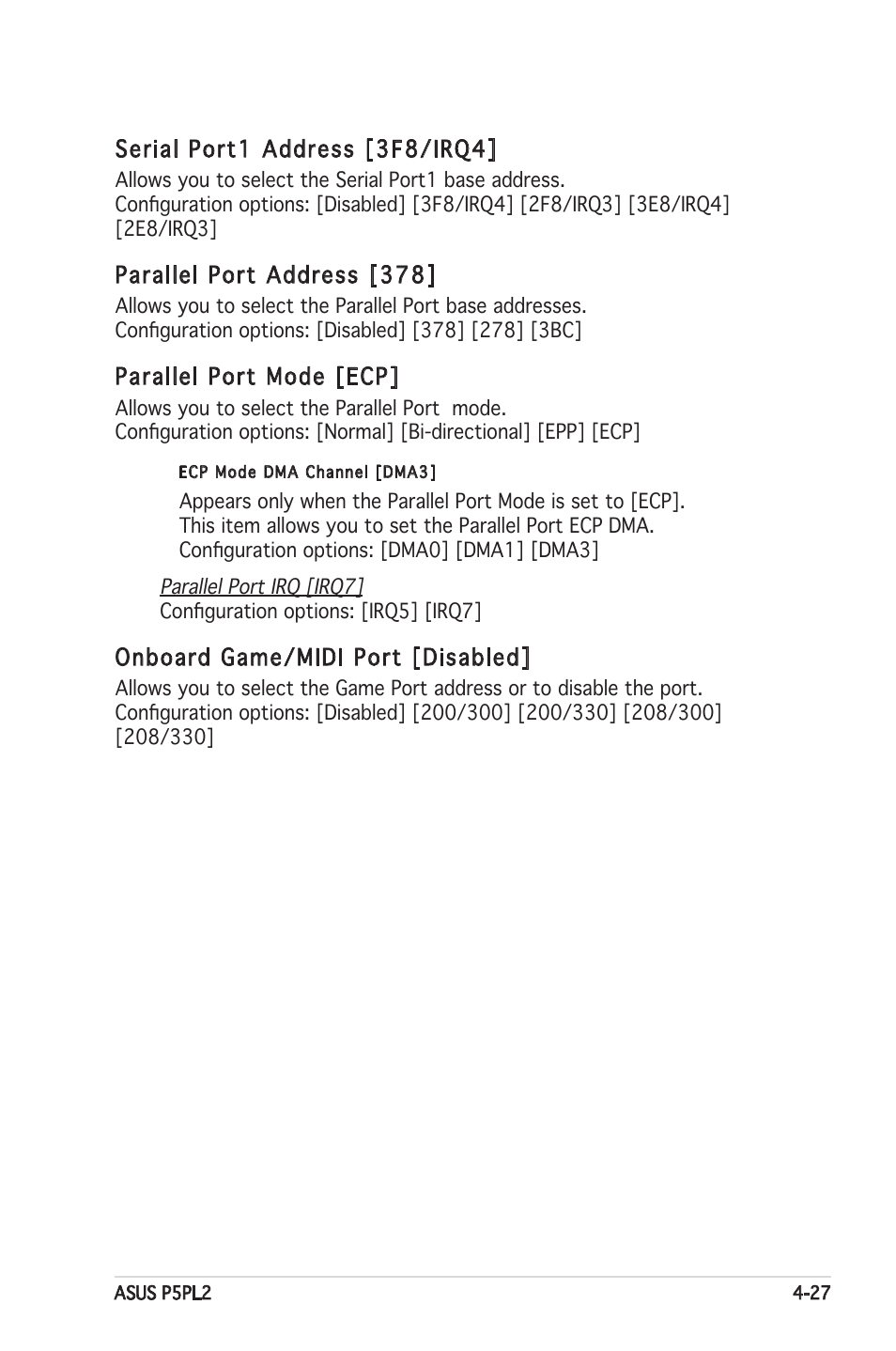 Asus Motherboard P5PL2 User Manual | Page 83 / 116