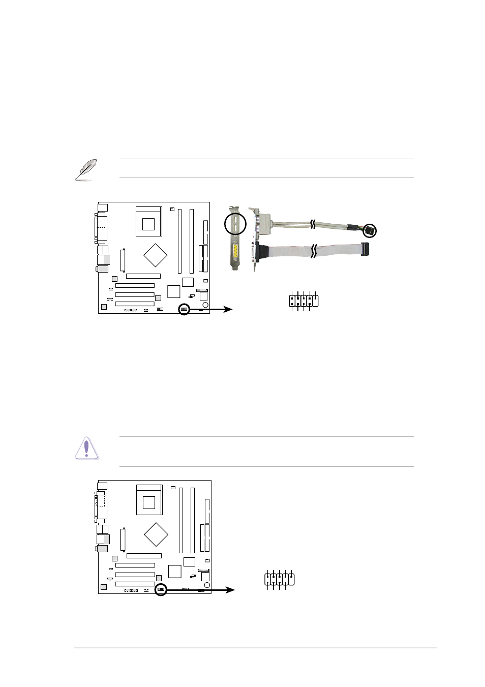 Asus a7n8x-la (focus) motherboard 11, The usb module is purchased separately | Asus A7N8X-LA User Manual | Page 15 / 18