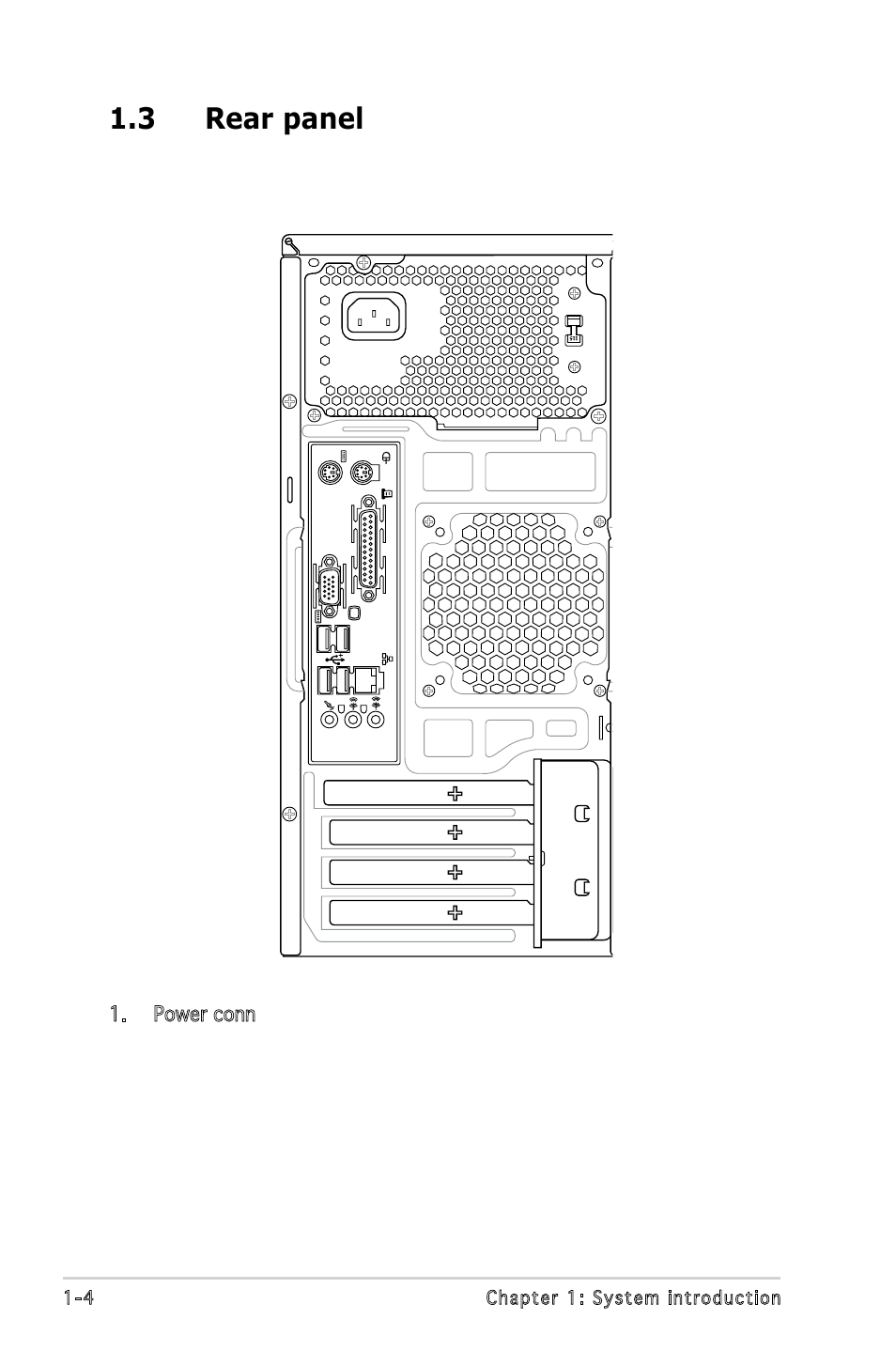 3 rear panel | Asus P5V900 User Manual | Page 14 / 98