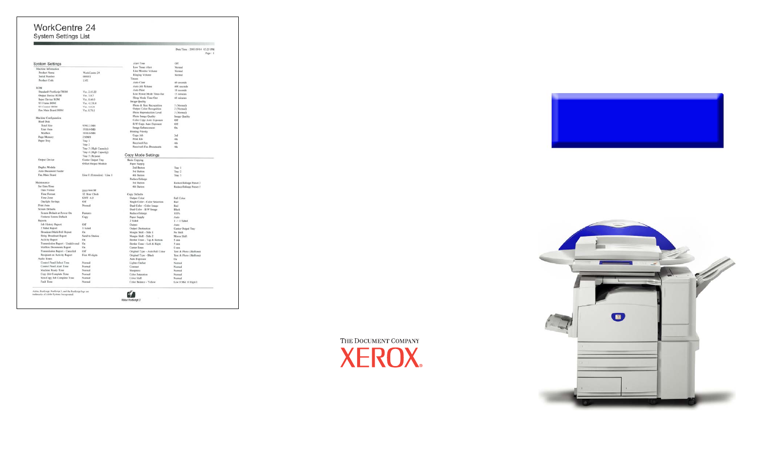 Workcentre m24, Quick start guide | Xerox WorkCentre M24-2767 User Manual | Page 2 / 2