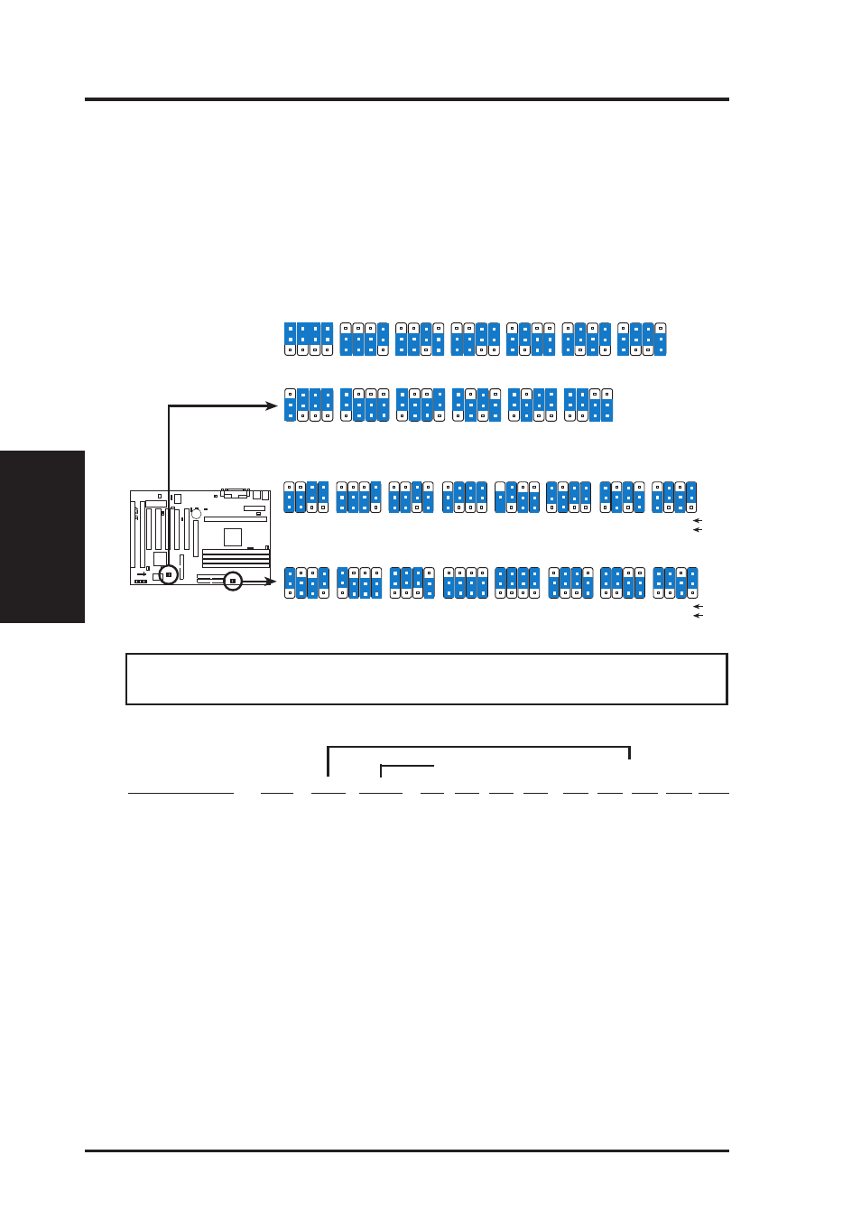 Iii. hardware setup, 16 asus p2b-f user’s manual, Jumpers iii. h/w setup | Asus P2B-F User Manual | Page 16 / 80