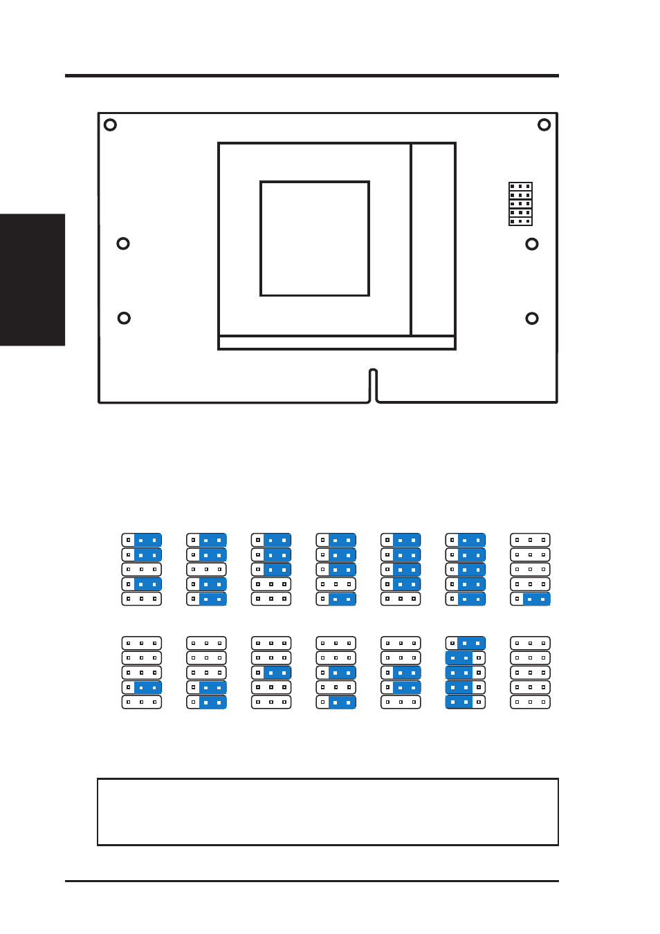 Socket 370, Vii. appendix, Setting up the asus s370 | Asus s370 jumper settings, Asus p2b-f user’s manual 74 | Asus P2B-F User Manual | Page 74 / 80