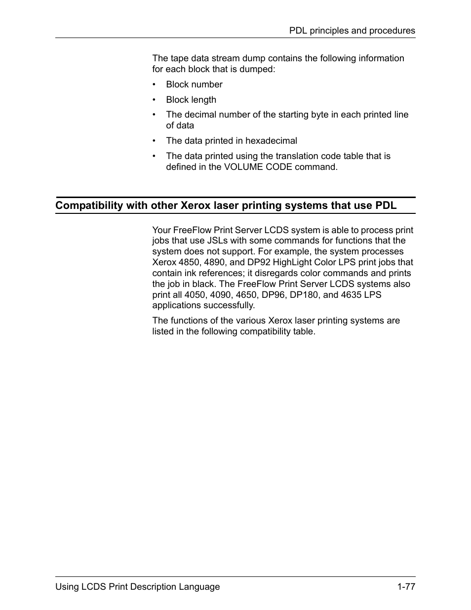 Xerox 4112-4127 Enterprise Printing System-192 User Manual | Page 103 / 506