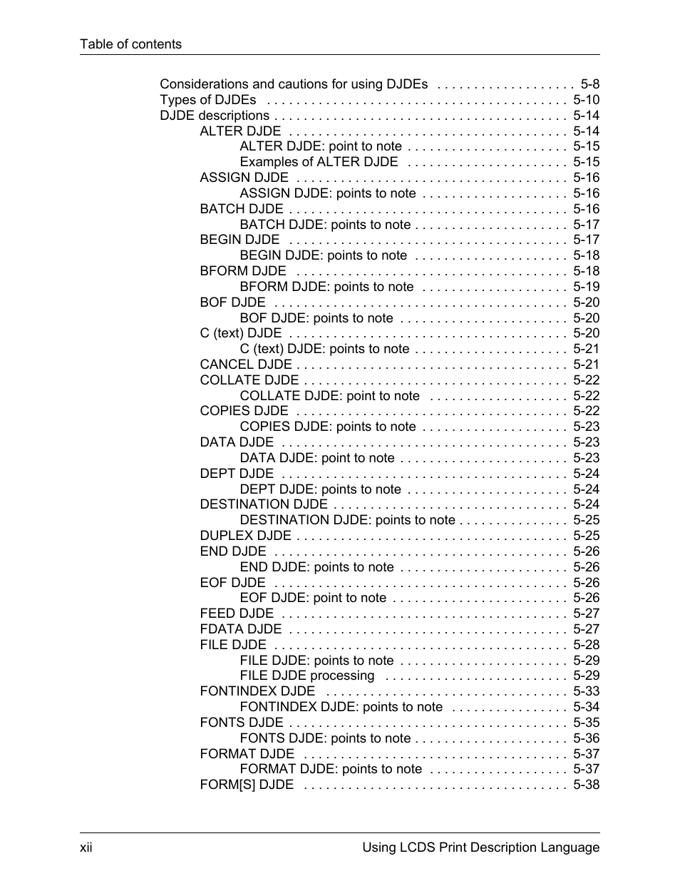 Xerox 4112-4127 Enterprise Printing System-192 User Manual | Page 12 / 506