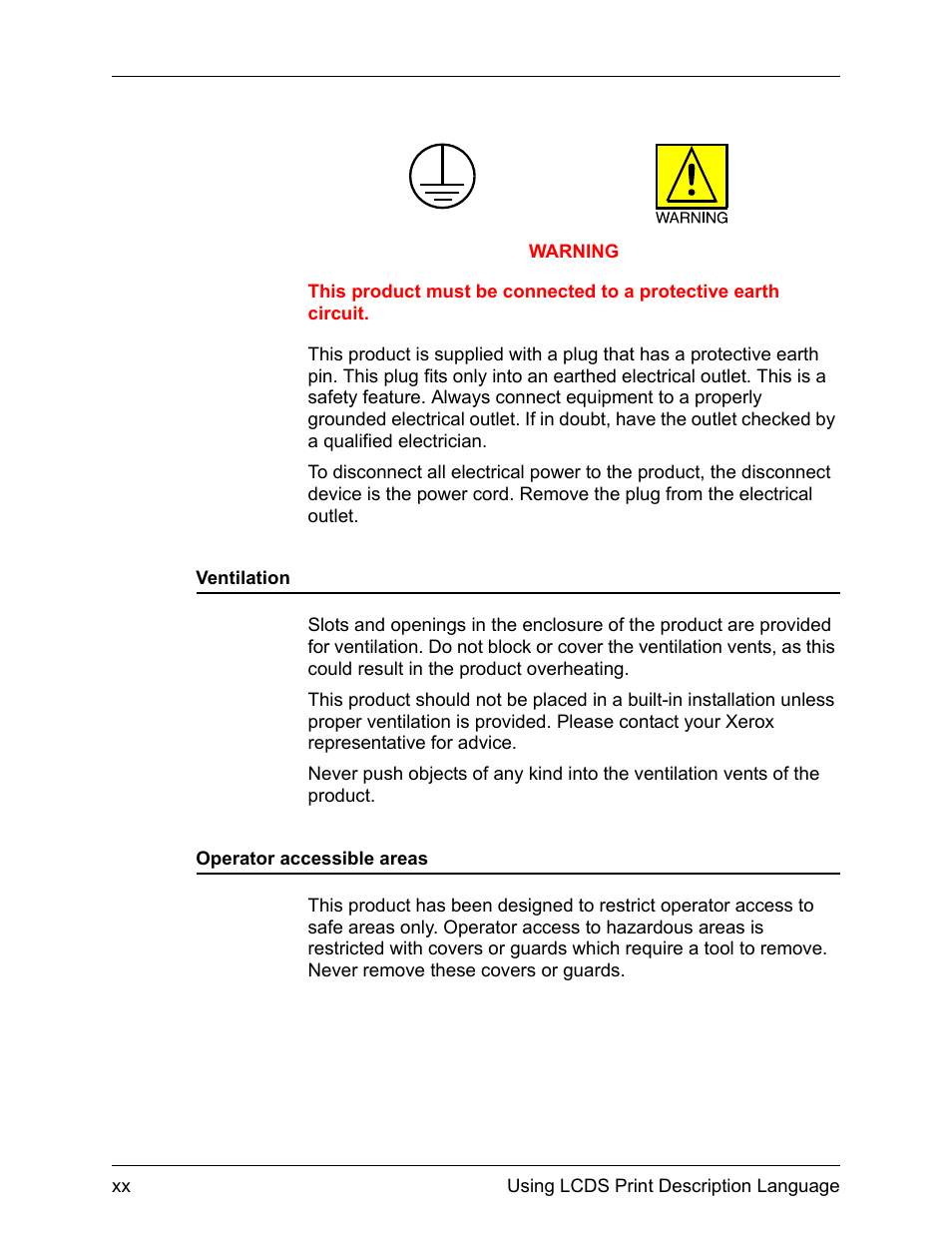 Xerox 4112-4127 Enterprise Printing System-192 User Manual | Page 20 / 506