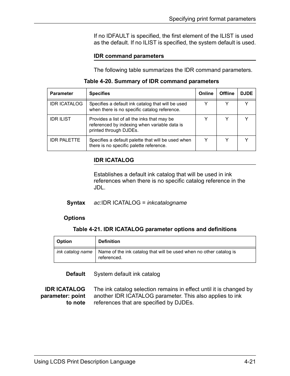 Xerox 4112-4127 Enterprise Printing System-192 User Manual | Page 261 / 506