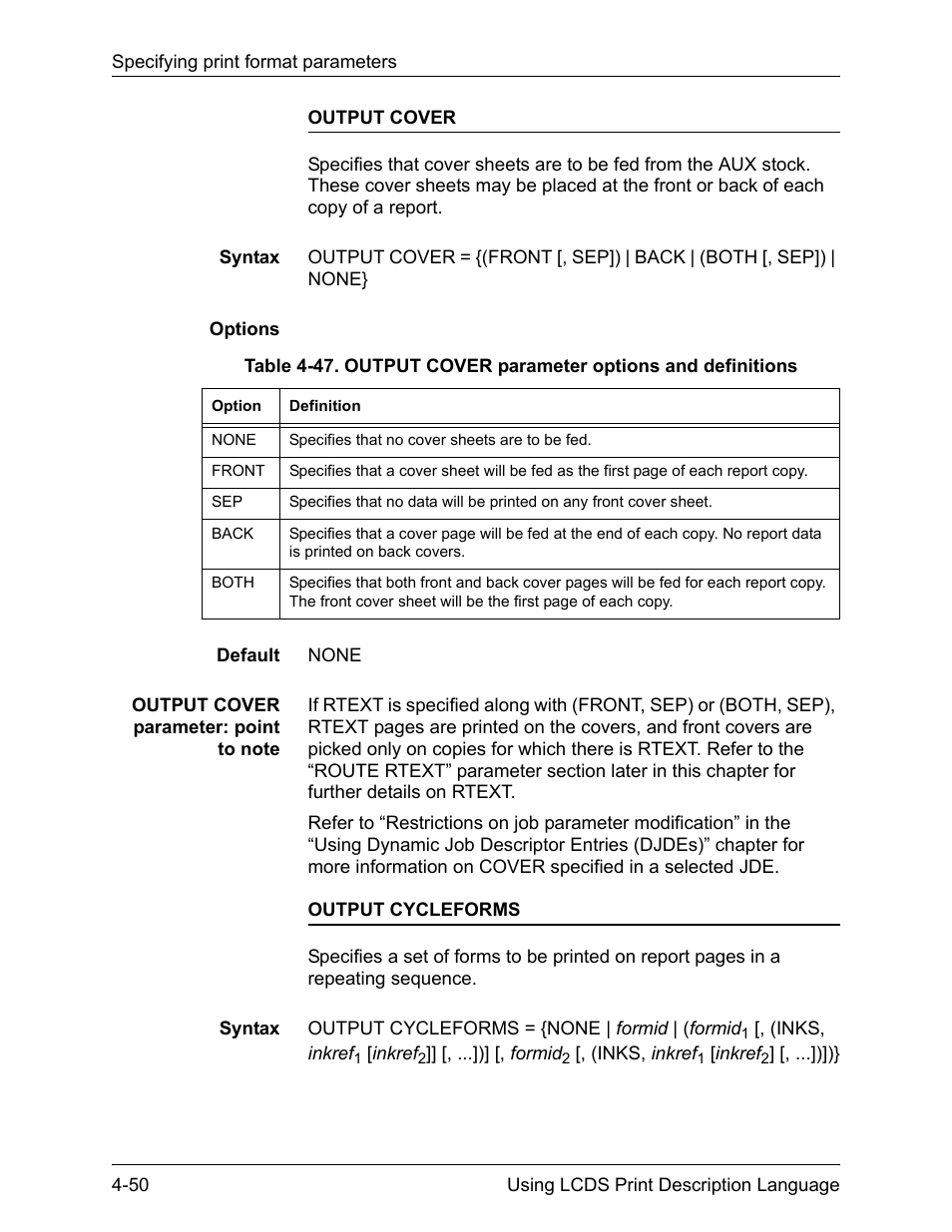 Xerox 4112-4127 Enterprise Printing System-192 User Manual | Page 290 / 506